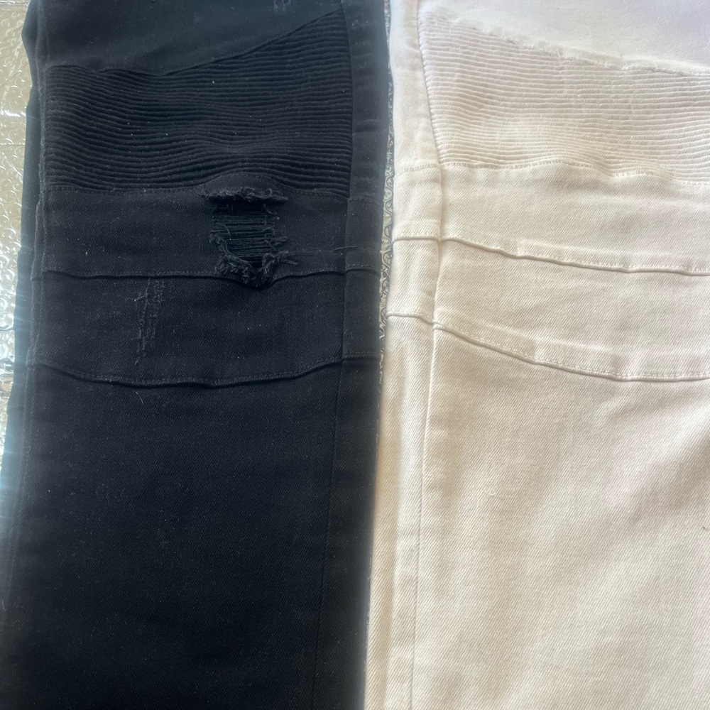 Men's Embellish Biker Jeans Collection (2) - Size 34/Size36 - 9/10 Condition
